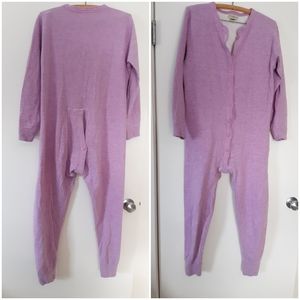 LL Bean double layer thermal onesie Womens medium